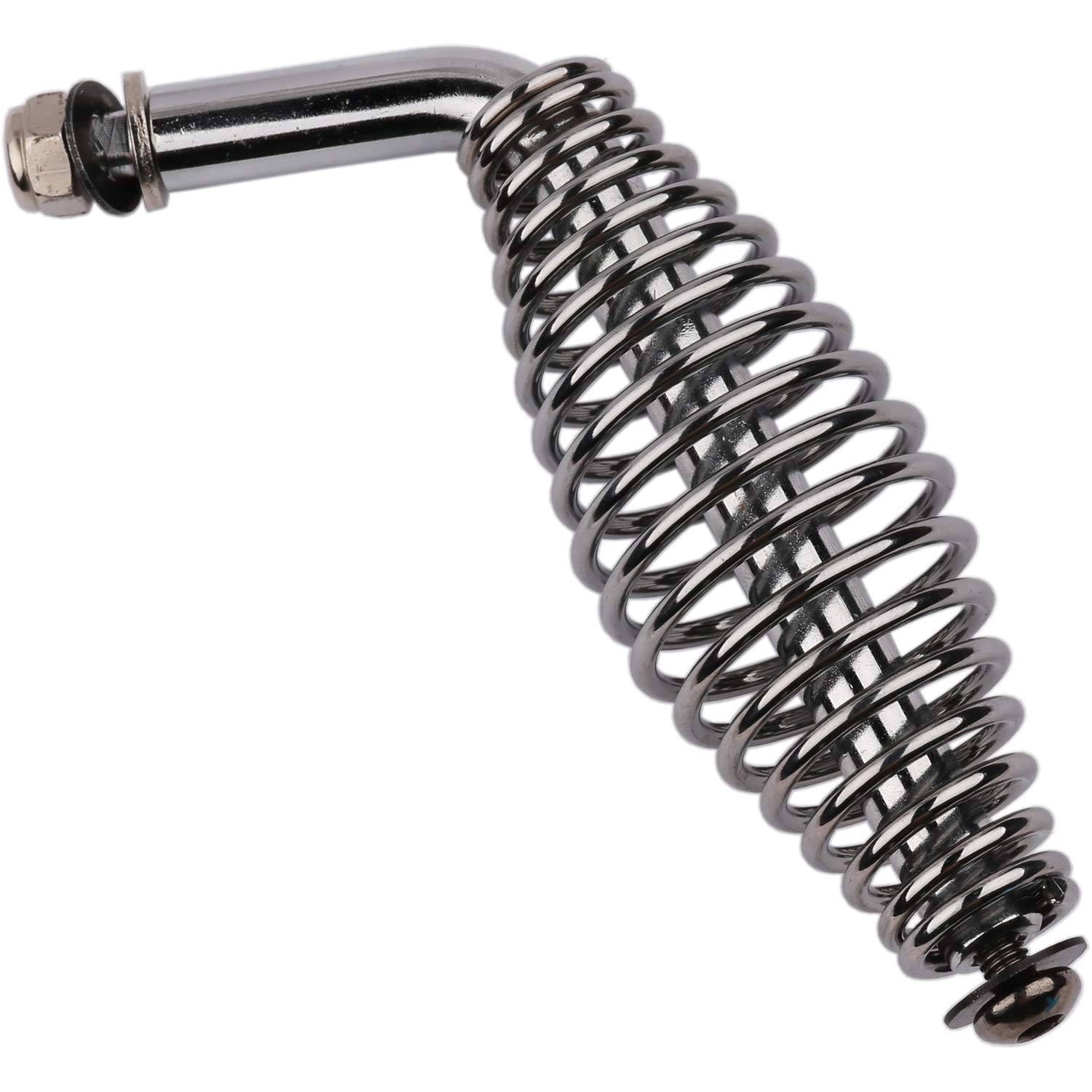 5 inch Stainless Spring Handle, 1/2 inch Steel Rod, BBQ Pits, Smokers, Grills