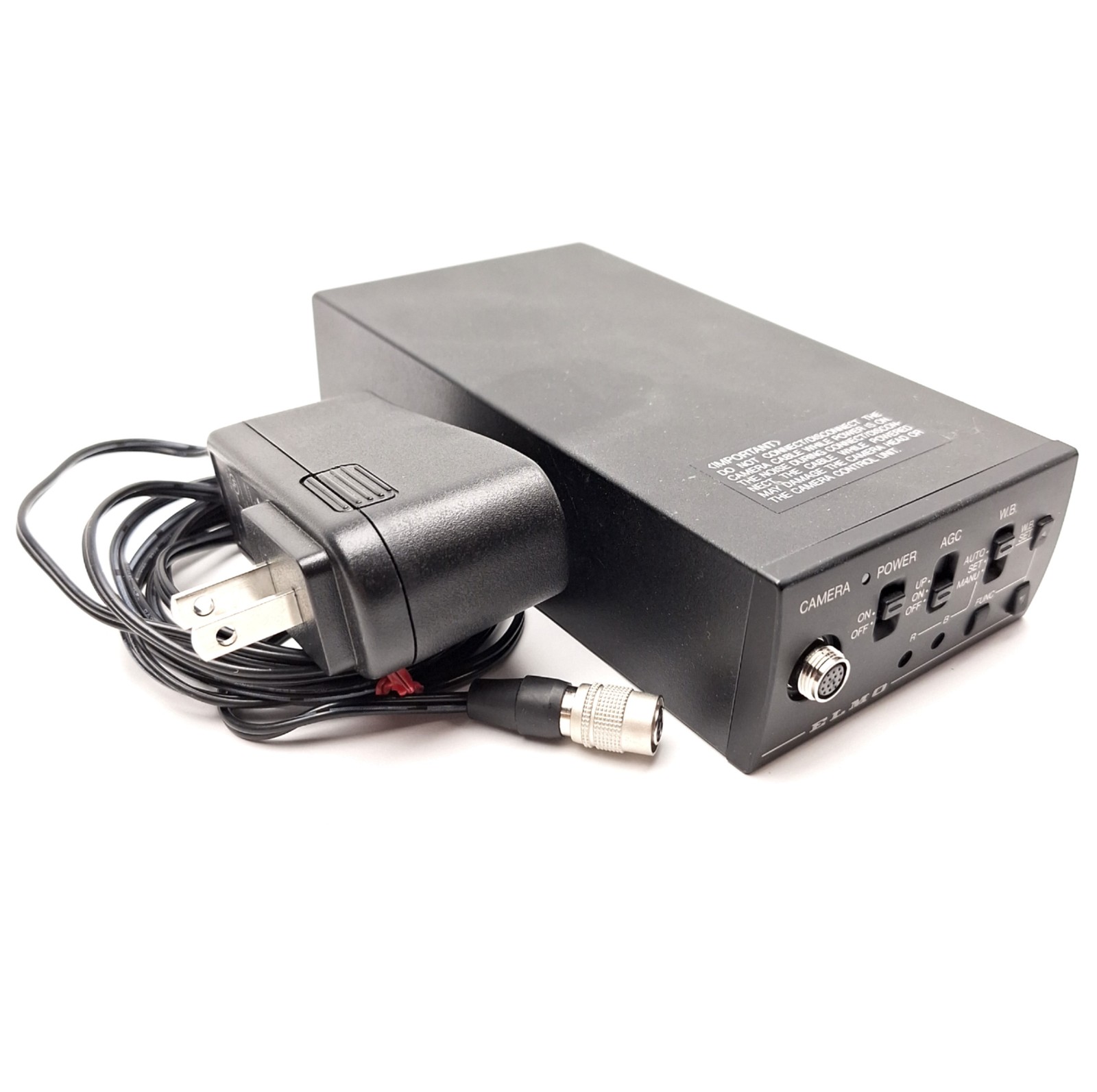 Elmo CC431E Digital Micro Inspection Remote Head Camera Control Unit, 12VDC