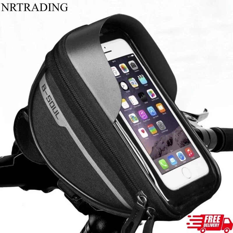Bicycle Cycling Bike Front Top Tube Frame Bag MTB Waterproof Phone Holder Case