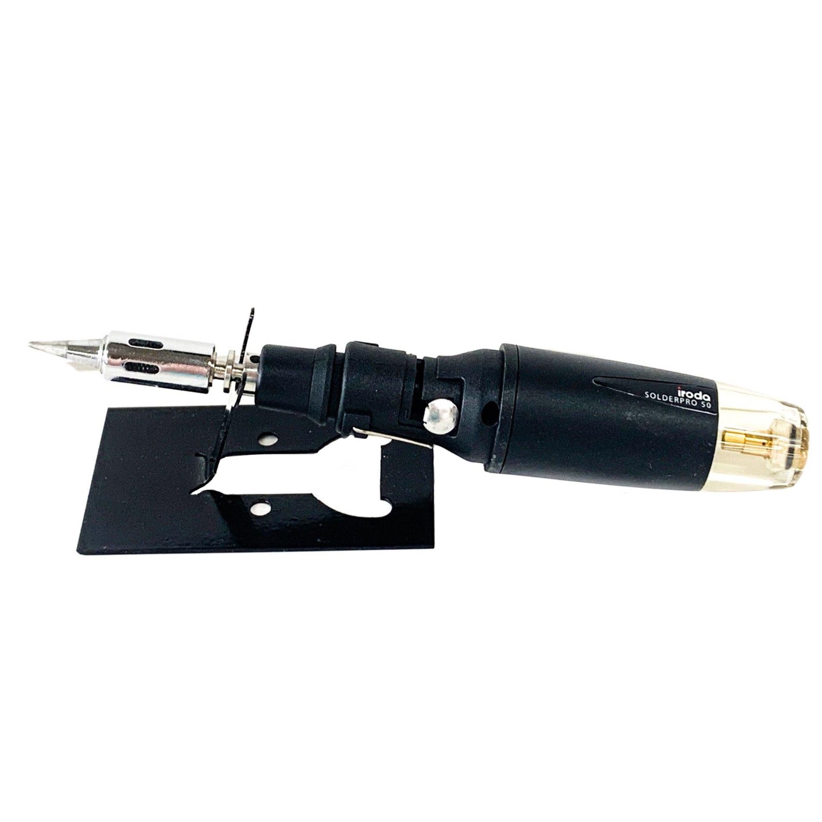 Iroda SOLDERPRO 50, SP50, SP-50 Cordless Butane Gas Soldering Iron - With Stand