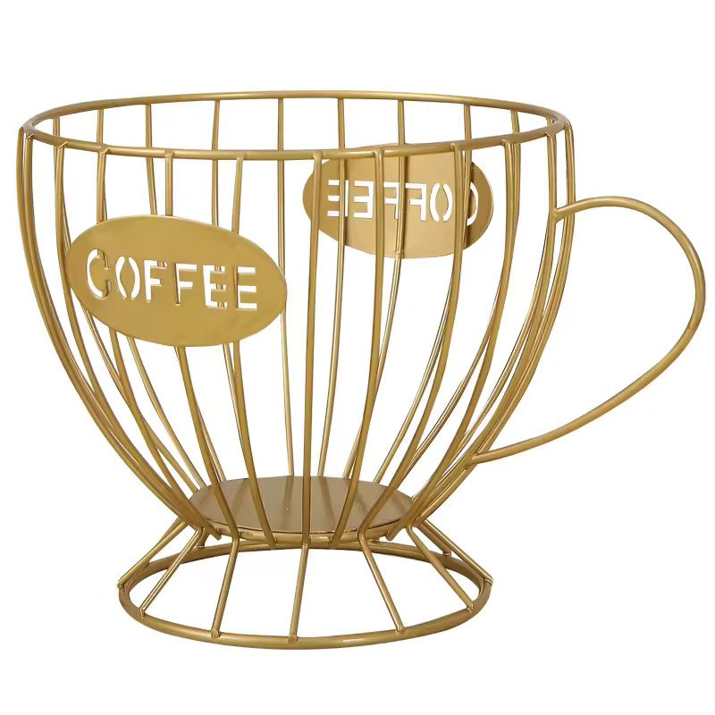 Metal Coffee Pod Holder & Kitchen Organizer
