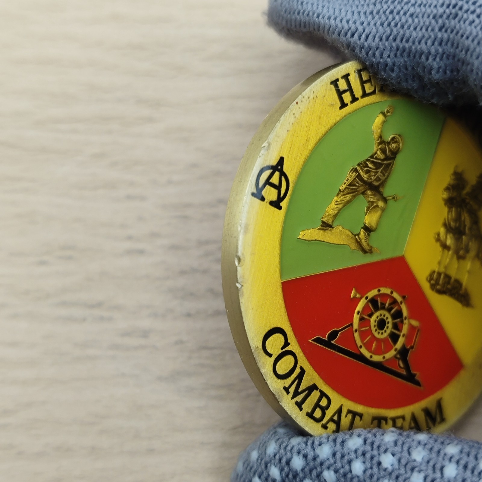US Army Heavy Brigade Combat Team Challenge Coin