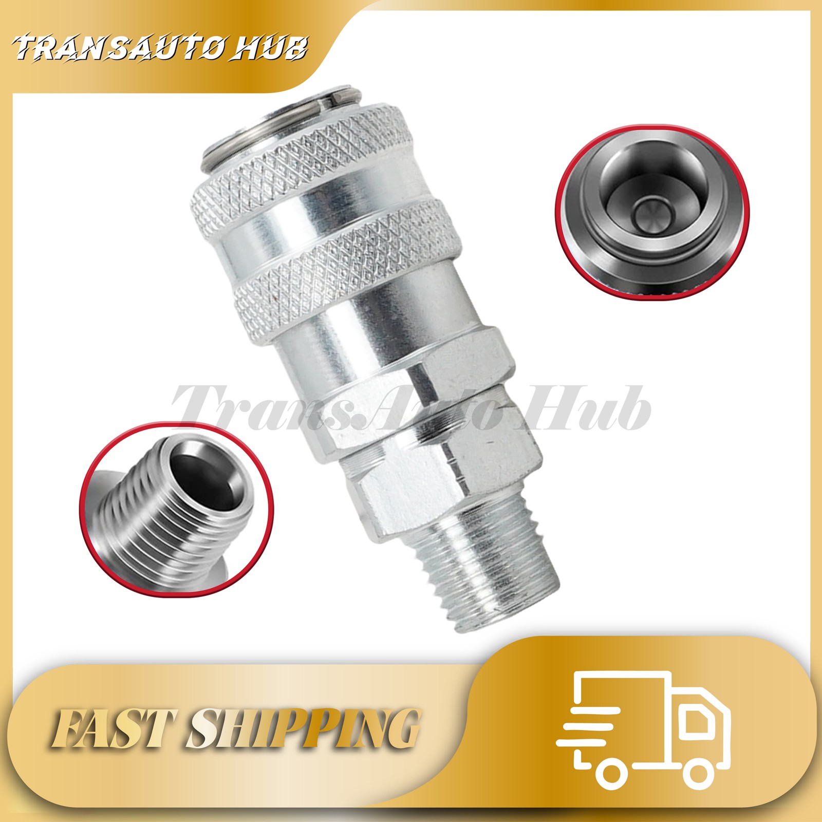 Fits Detroit Diesel Fuel System Coupler Fitting Quick Connect 5869-1 J-47912-QC