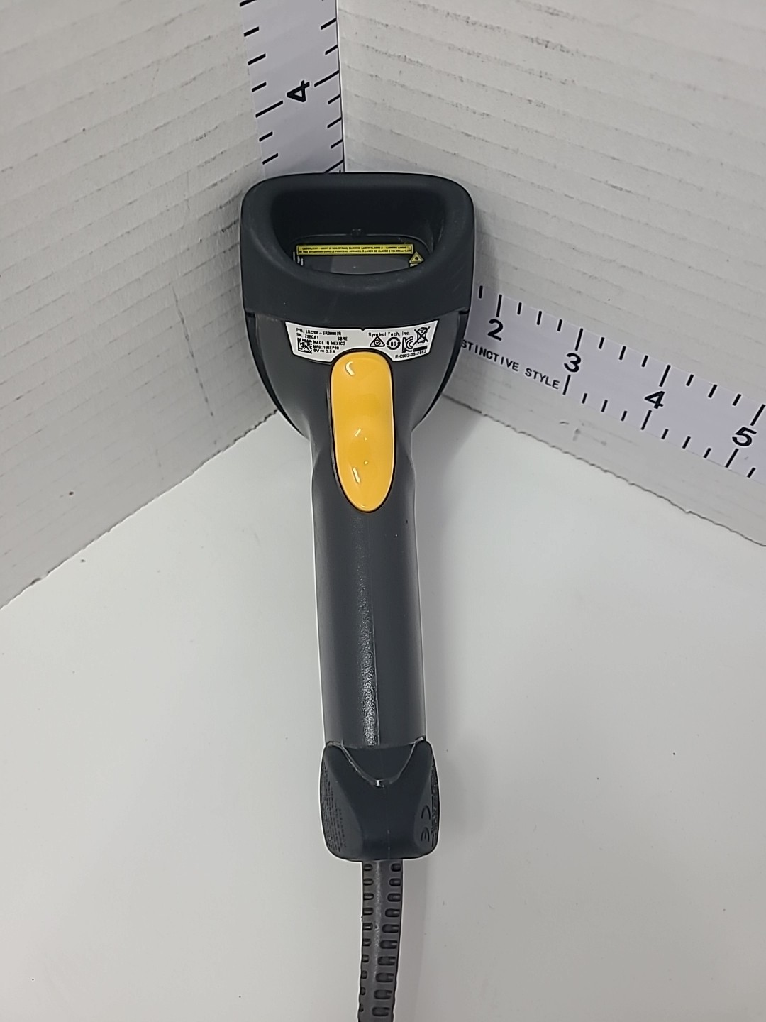 Symbol Motorola LS2208-SR20007R 1D Laser Barcode Scanner