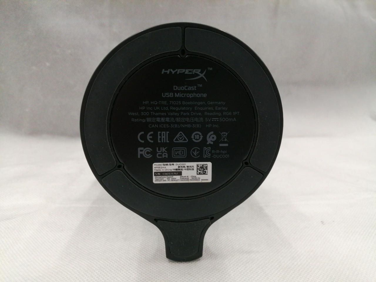 HYPERX USB Microphone DUC0014P5E2AA Used