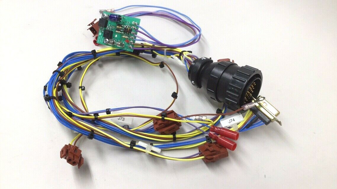 Novellus Type 99-04161 Harness Assembly 32 Pin With 80146 Vacuum Delay Board