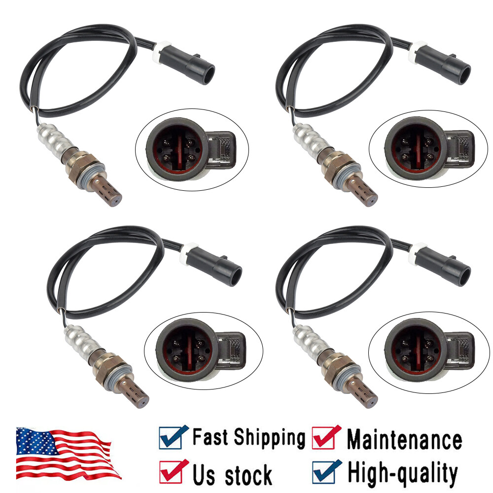 4pcs Oxygen O2 Sensor Up&Down For 2001-2006 Mazda Tribute & Ford Escape 3.0L V6