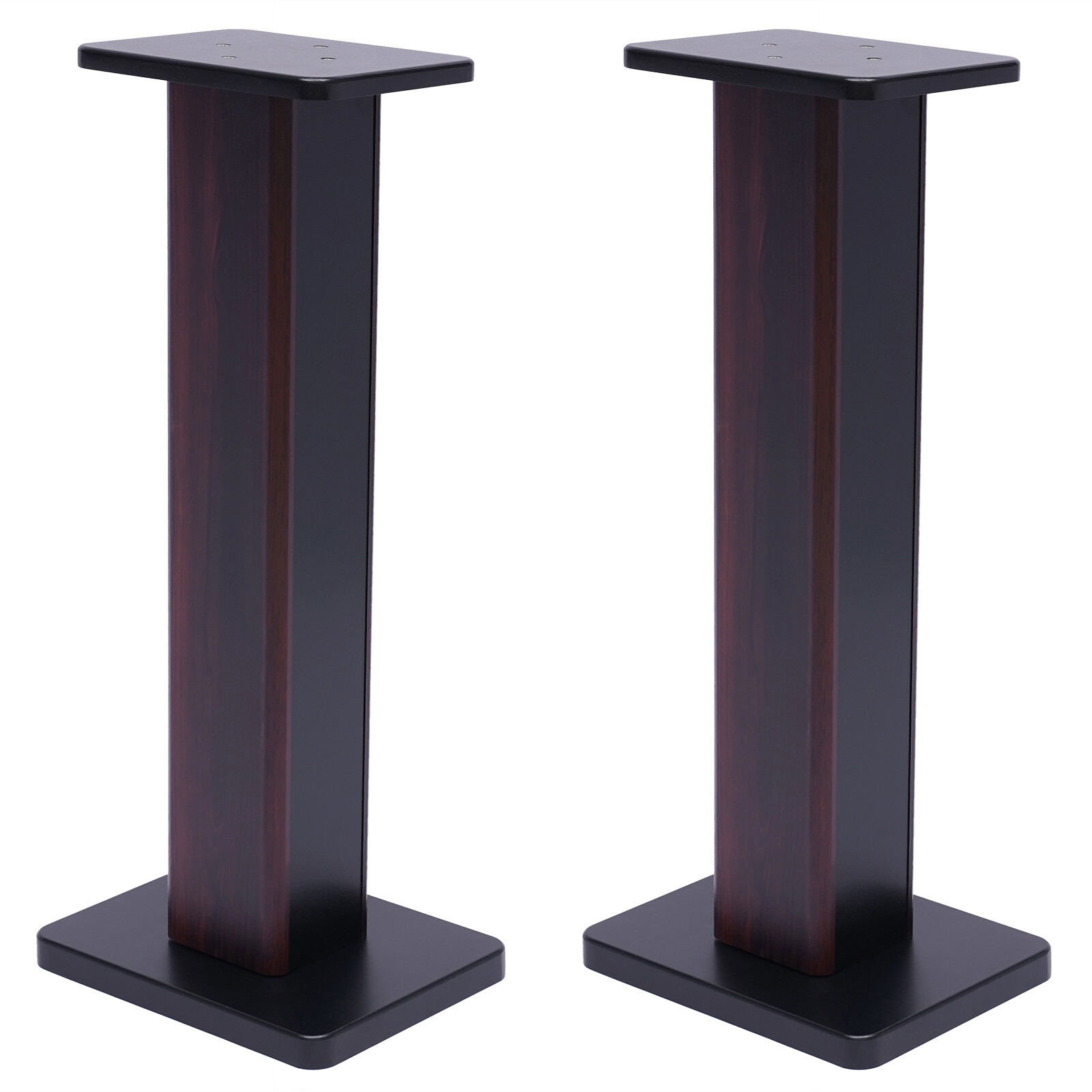 1 Pair Universal Wood Design Speaker Stands, Premium Surround Sound Home Theater