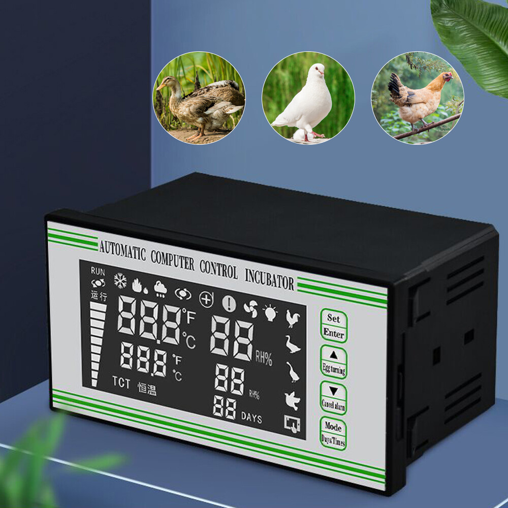 Automatic Egg Incubator Controller XM-18S Thermostat Temperature Humidity Sensor