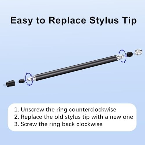 3PCS Stylus Pen Touch Screen Rubber Tip Styluses For iPad Tablet Android Phone..
