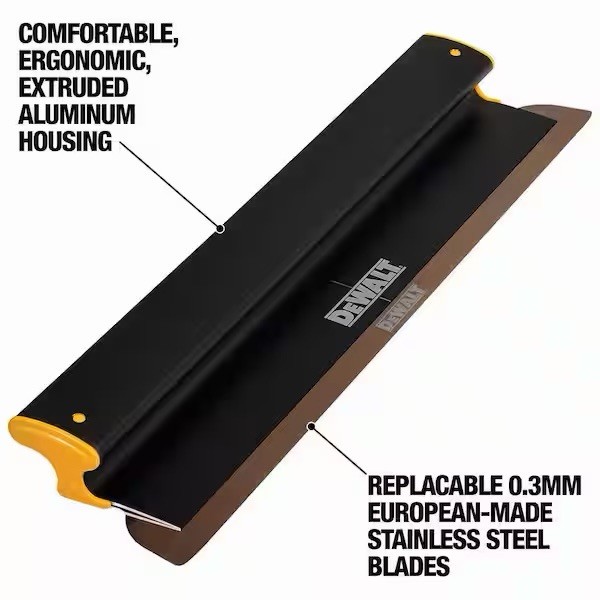 10 in., 16 in., 24 in., 32 in. Skimming Blades with Aluminum Housing and 9 in.
