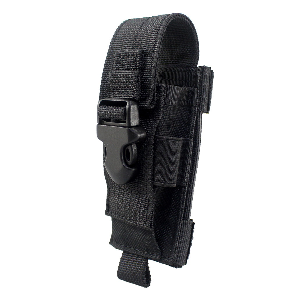Tactical MOLLE Multitool Nylon Pack Utility Pouch for Flashlight Knife Pen Mag