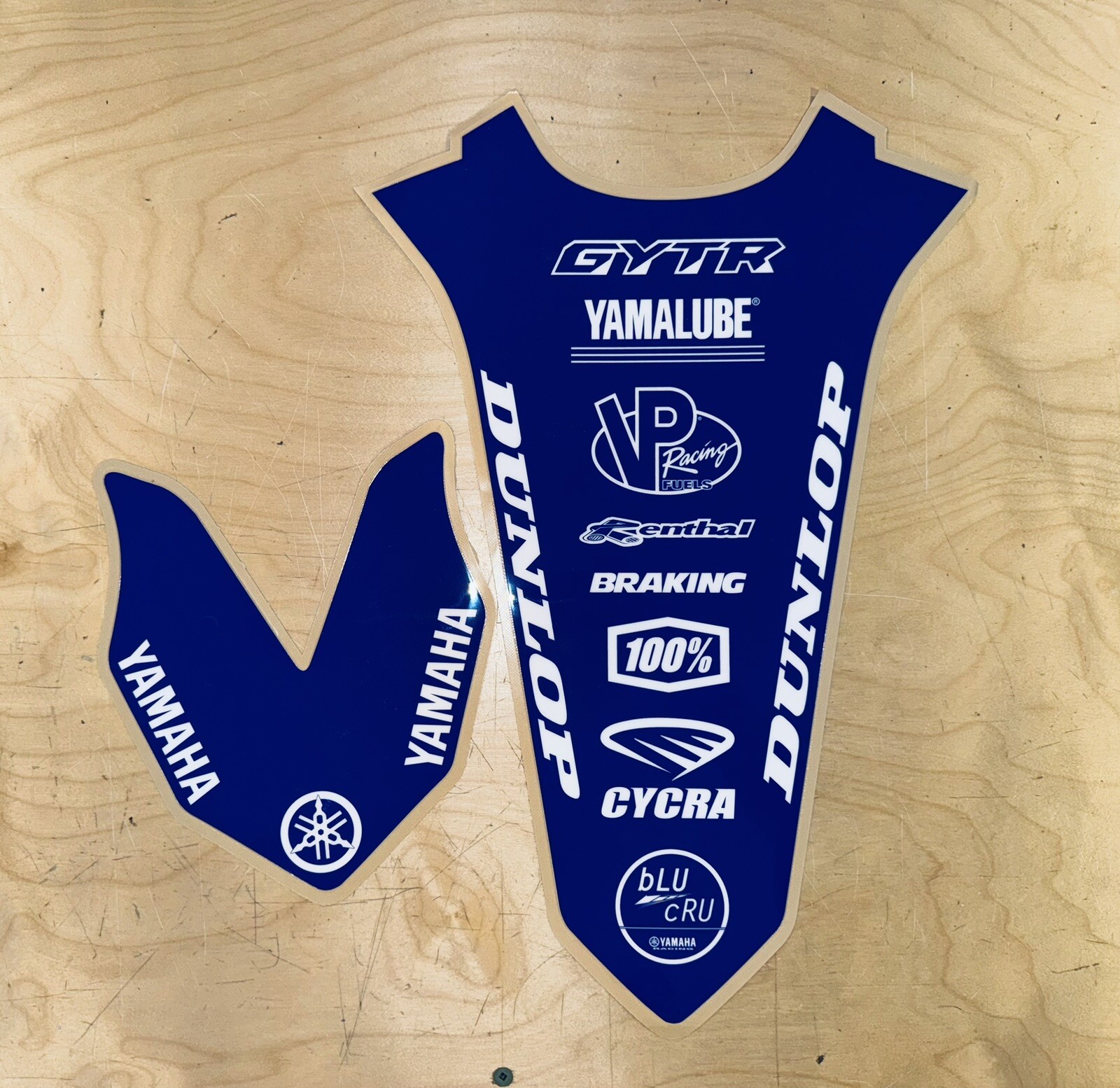 2015-2021 YZ125 YZ250 YAMAHA Front and Rear Fender Graphics Decal MX Sticker
