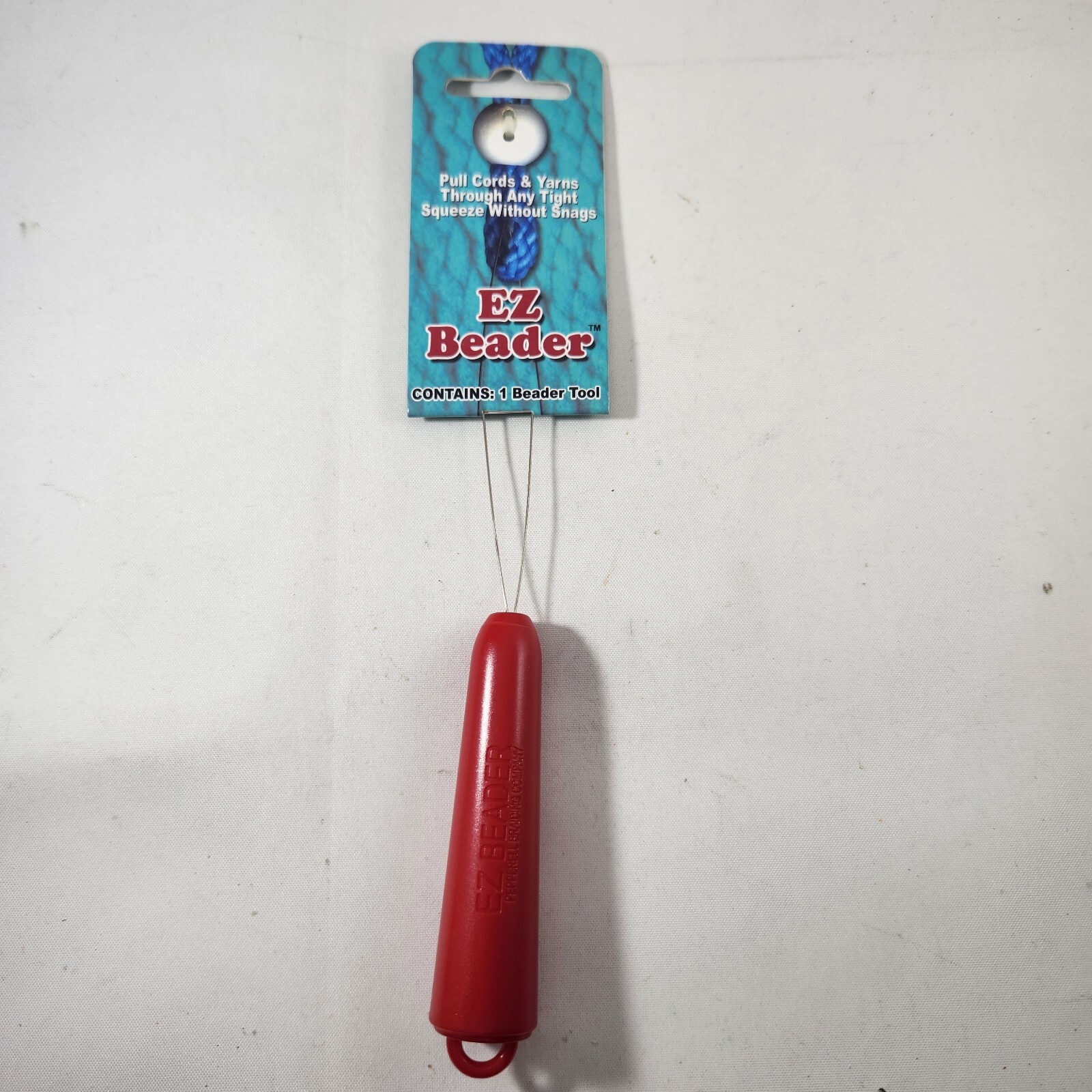Pepperell EZ Beader Pulls Cords & Yarns Through Any Tight Squeeze w/o Snags