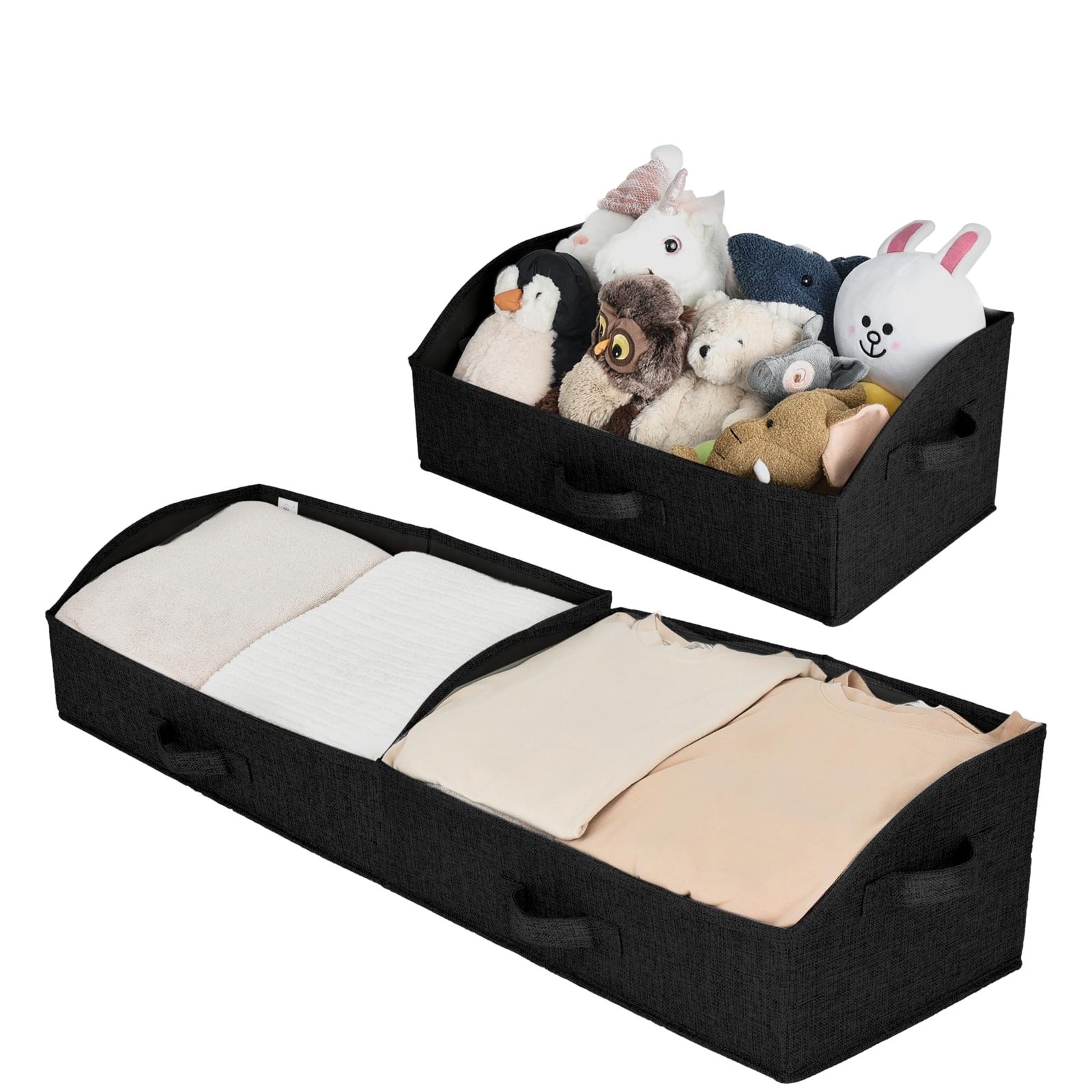 Closet Organizer Bins Trapezoid Storage Bin Storage Baskets For Shelves Collapsi