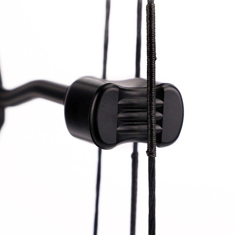 Long lasting performance rubber shock absorber for bowstring maintenance