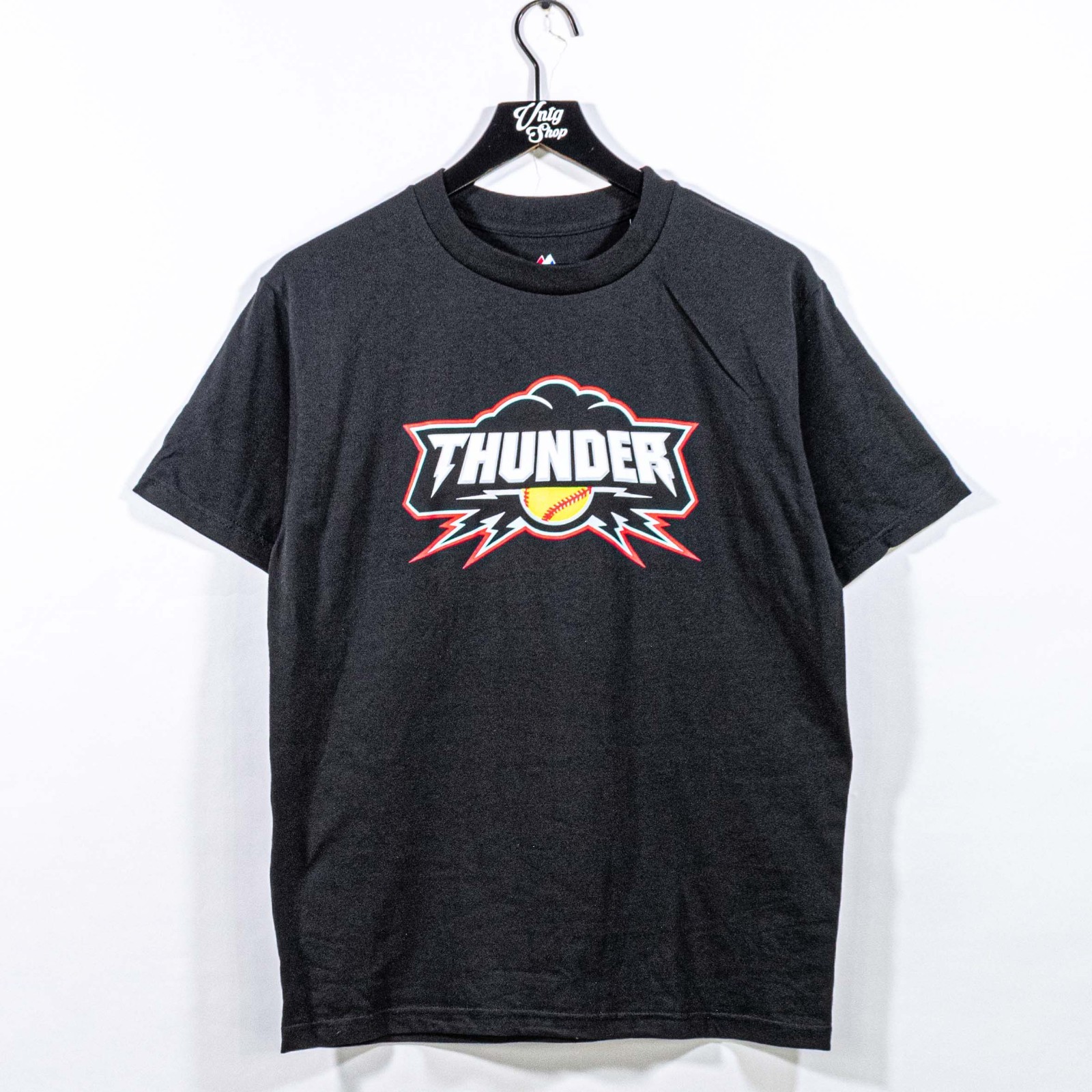 Trenton Thunder Majestic Baseball T-Shirt MiLB Youth XL Minor League Black