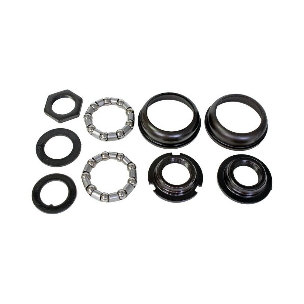 Sunlite 1 Piece 24tpi Black 68mm Bottom Bracket Cup Set with Bearings Included