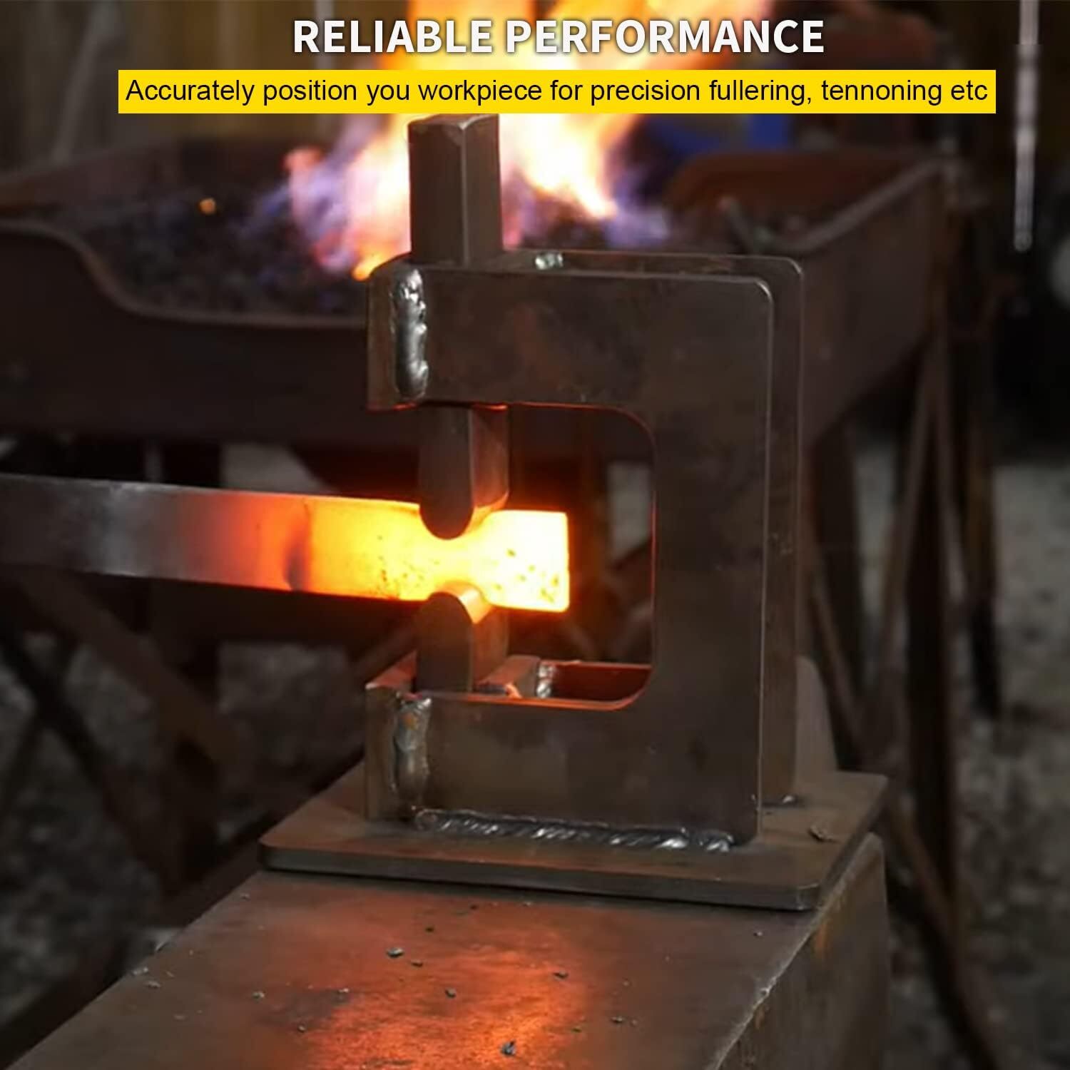 Blacksmith G2 Guillotine Tool - Blacksmith Slash Tool - Fullering Tool