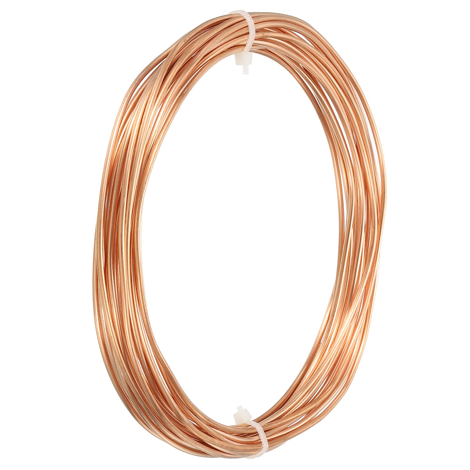 0.8mm x 1.8mm Long 7.5 M Refrigerator Copper Pipe Flexible Tubing