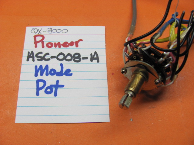📈PIONEER ASC-008-A MODE POT QX-8000 QUAD STEREO RECEIVER