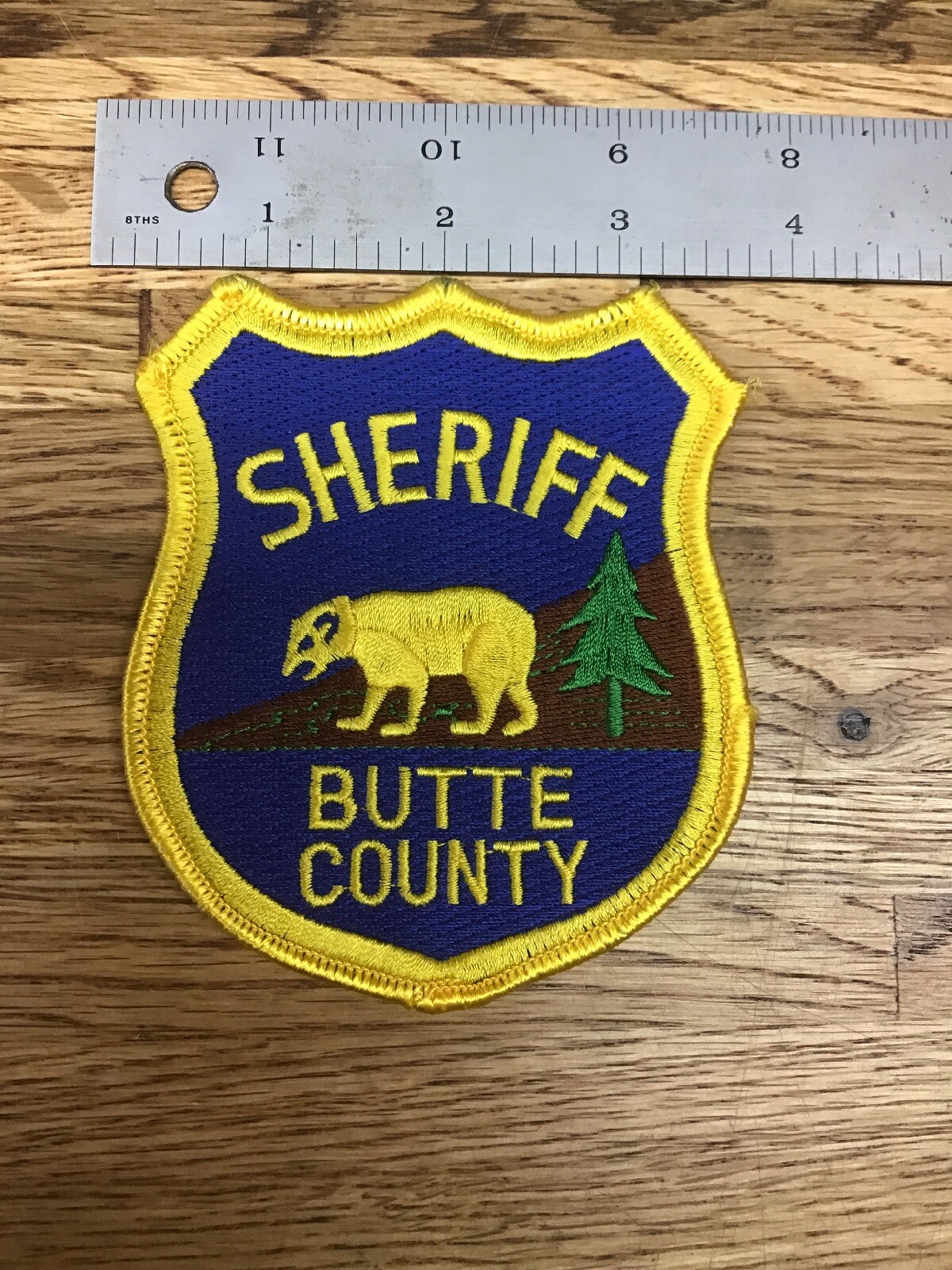 Butte County Sheriff, California Patch New B-7