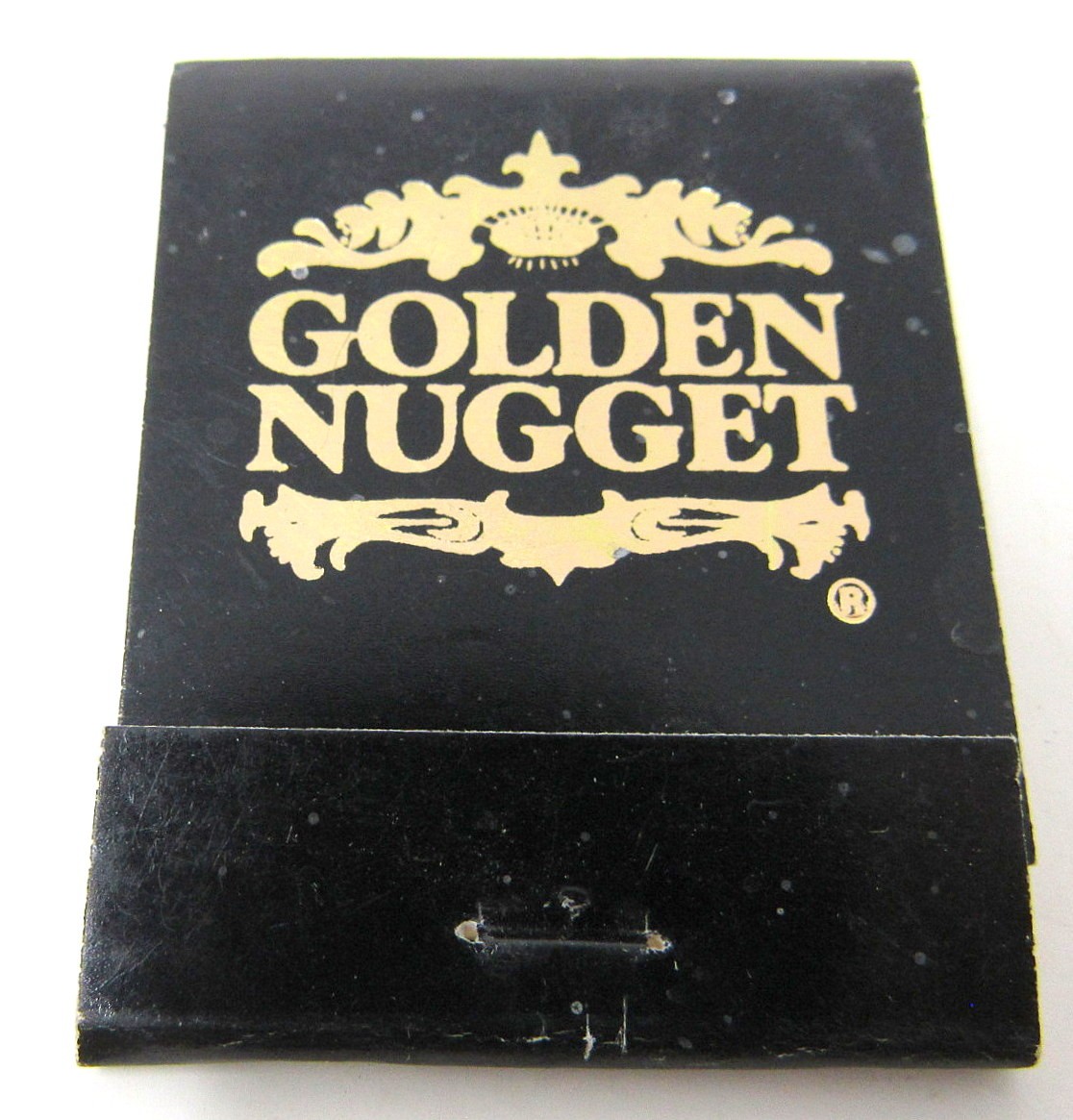Golden Nugget Hotel Casino Matchbook Flat Folder Las Vegas NV Vintage US Seller