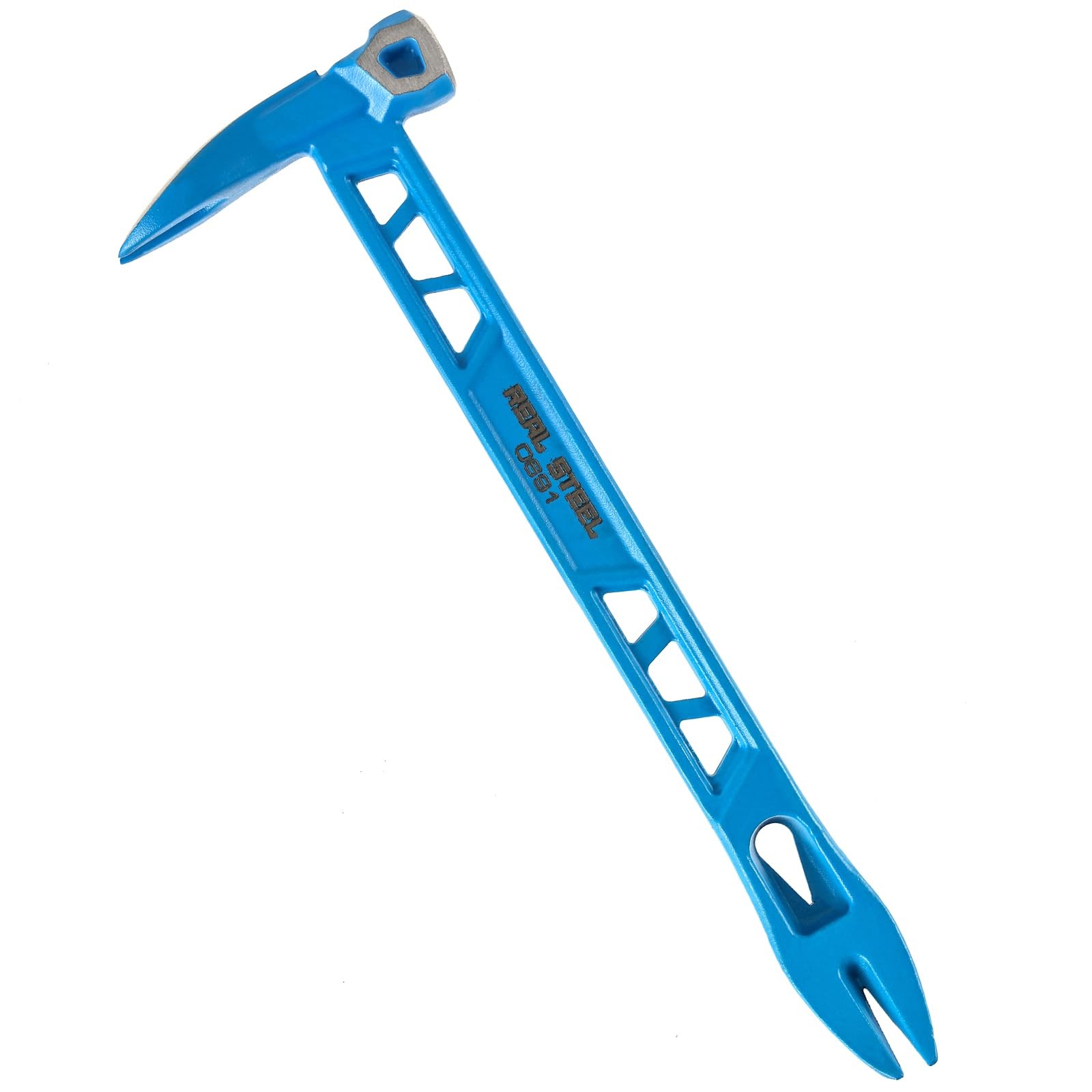 10" Double Ended Nail Puller Pry Bar - Construction Tool