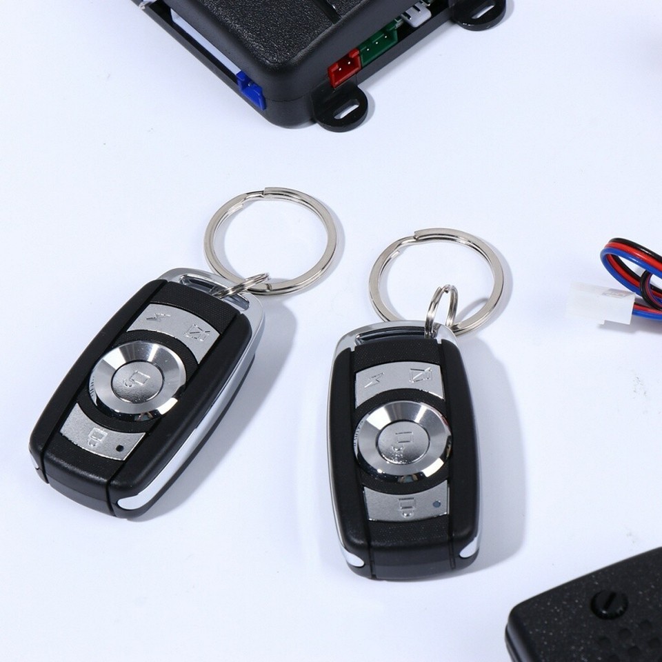 Start Push Button Remote Car Alarm System Keyless Entry Engine Kits