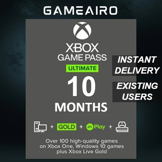 9+1 (10) Months Xbox Game Pass Ultimate Membership