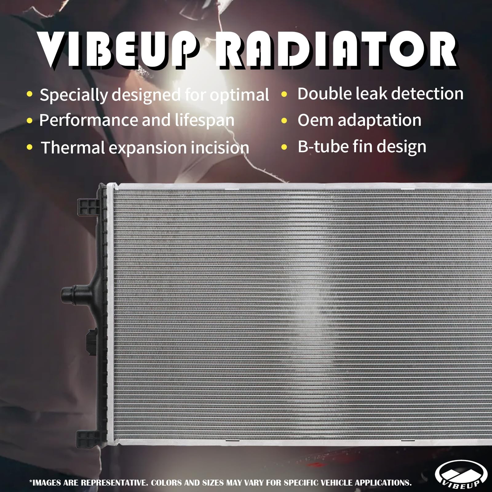 2462 Radiator Compatible With 2002-2004 Saturn Vue