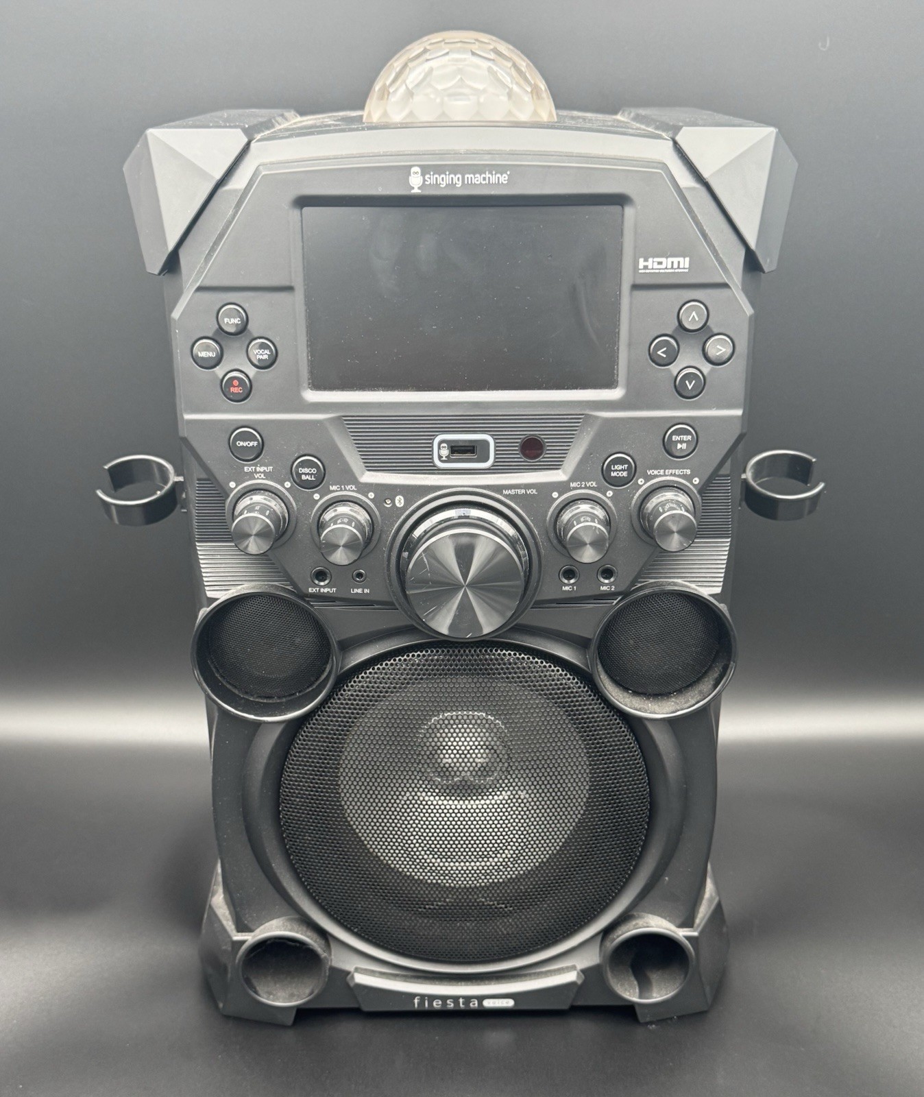 Singing Machine Fiesta Voice Karaoke System SDL9040 Missing Microphone