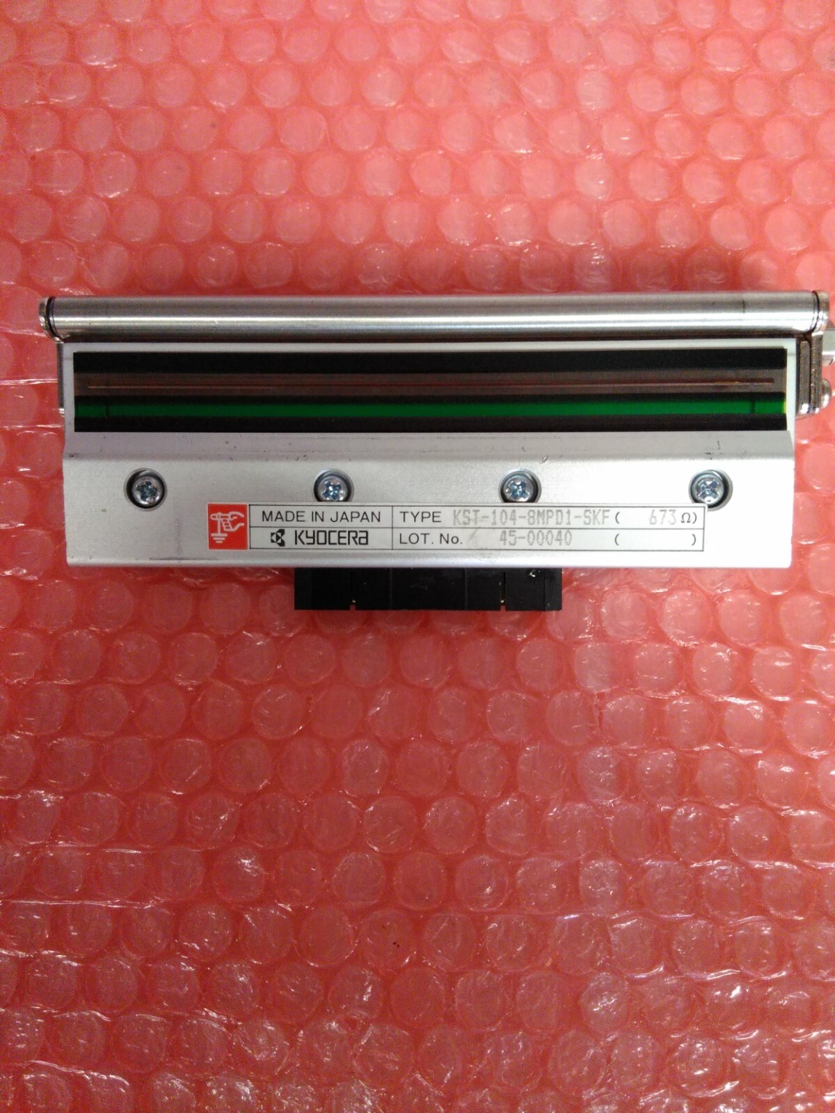 SATO 8400 / 8400S PRINTHEAD GH000231A / KST-104-8MPD1-SKF WITH MOUNTING BRACKET