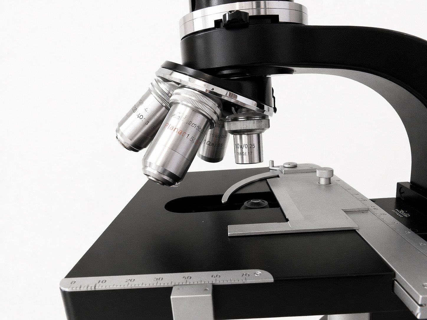 Vintage Leitz Wetzlar Phase Contrast Compound Microscope Tested Optics