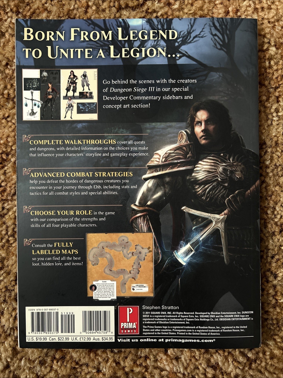 Dungeon Siege 3 Official Game Guide Prima Official Game Guide 2011