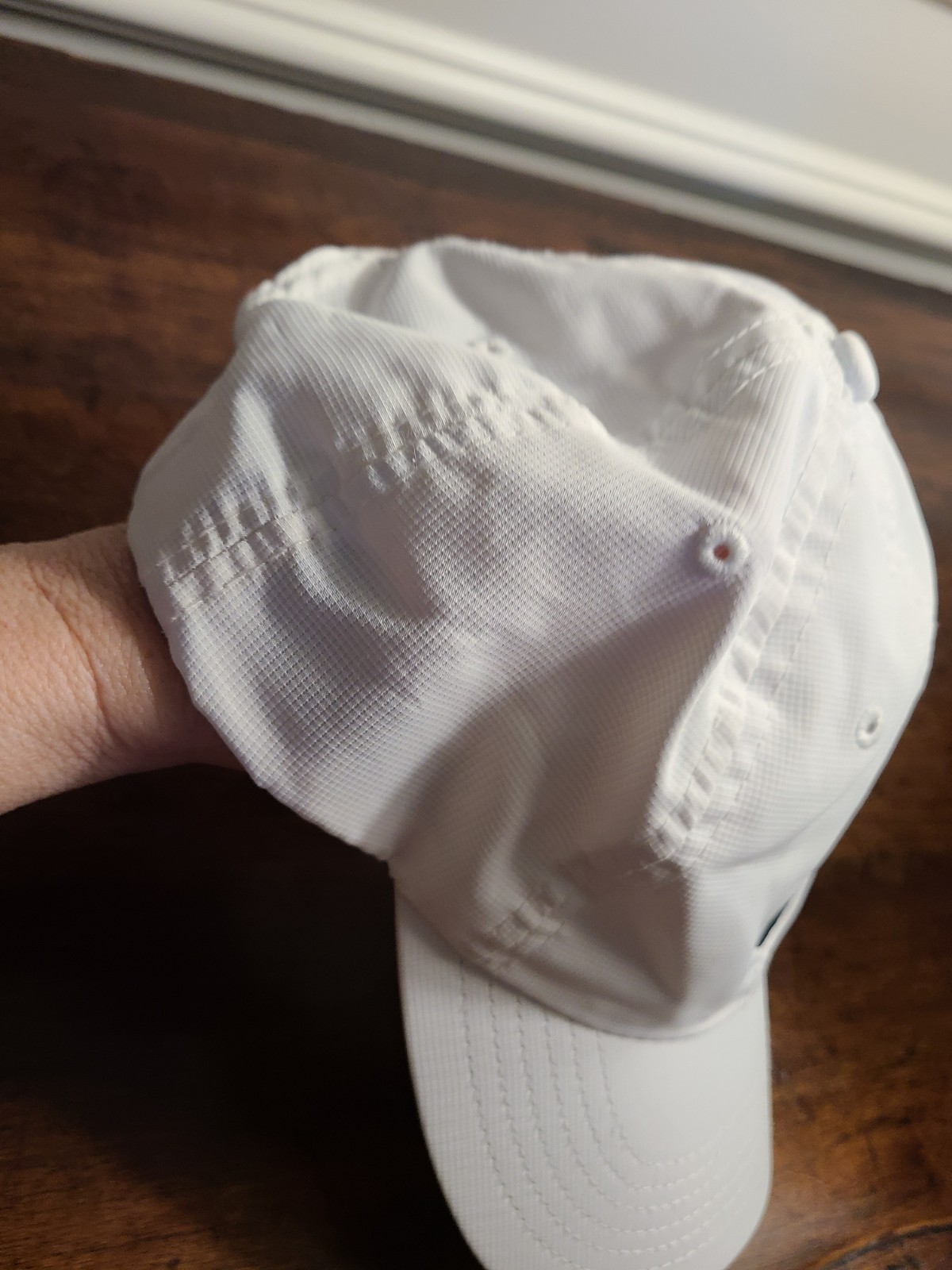 Imperial Golf Hat True Fit UPF 50+ Adjustable White 100% polyester "Dupun"