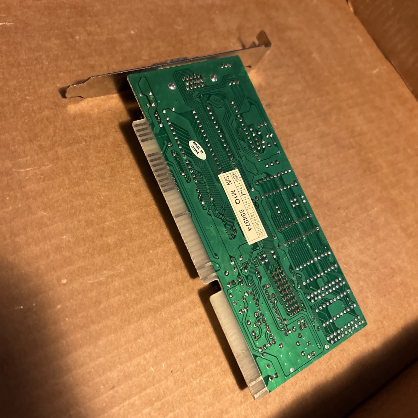 HMC HMC86304-13 16 BIT ISA VGA CARd tested working for DOS early windows