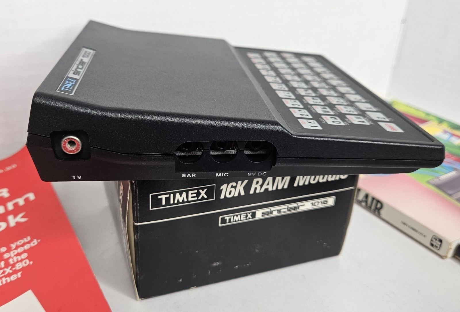 Timex Sinclair 1000 Bundle 16K RAM Tapes Books Untested 1982 PC