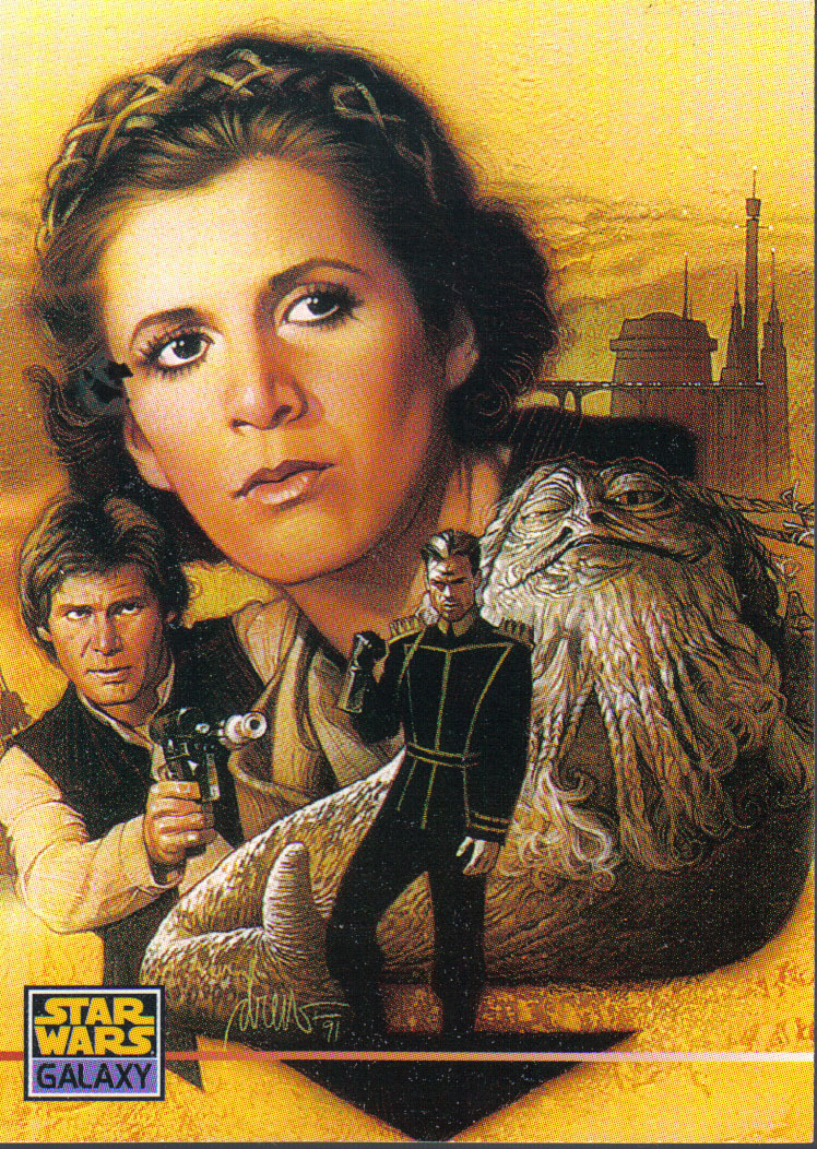 STAR WARS GALAXY SERIES 3 PROMO CARD 000
