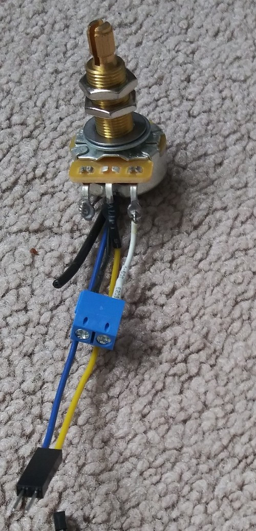 Solderless EZ-INSTALL Guitar PU Wiring Harness 1V CTS SWITCHCRAFT LongShaft Jack