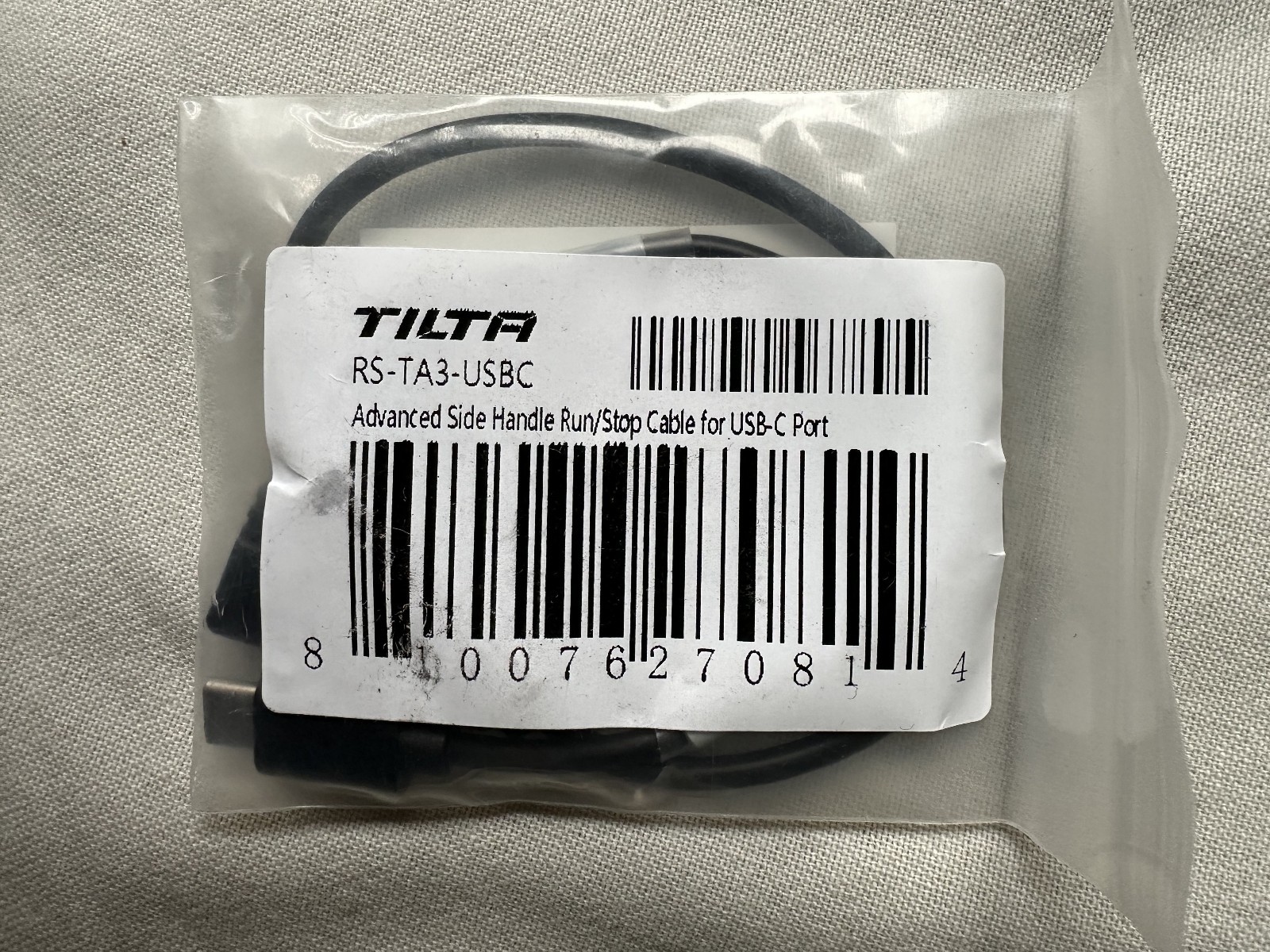 TILTA Advanced Side Handle Run/Stop Cable for USB-C Port
