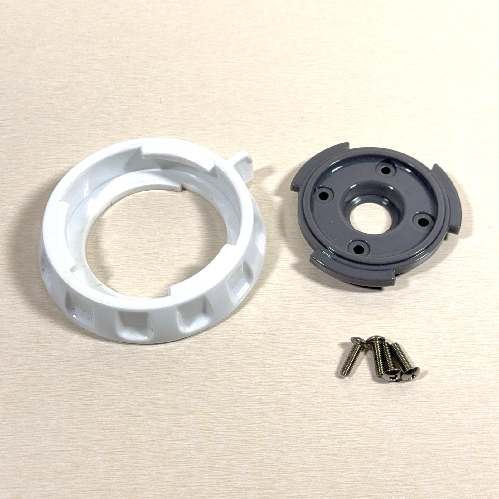 Omega Juicer 8003 8004 8005 8006 Replacement Part Base Ring Collar w/ Screws