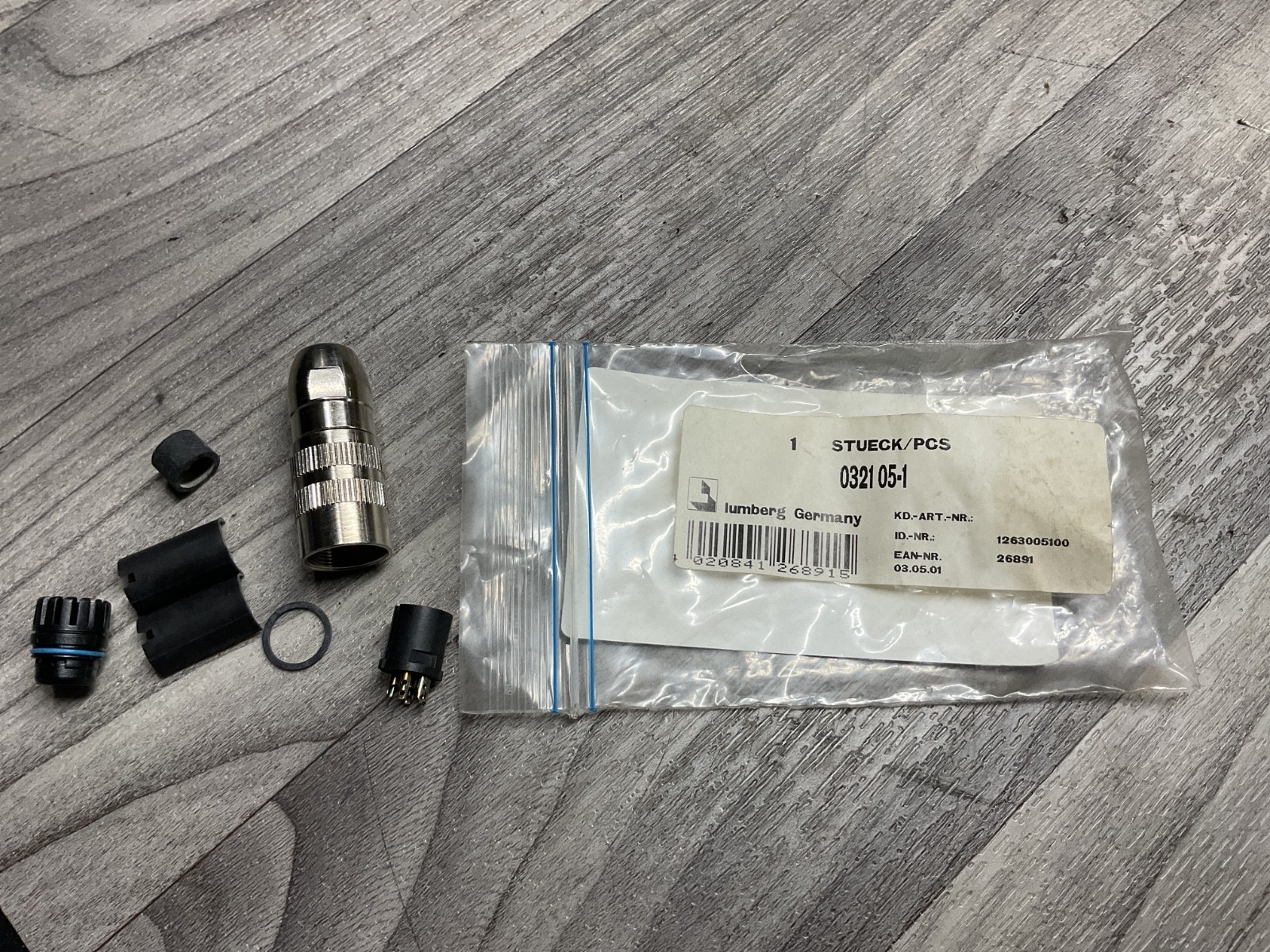 Lumberg 0321 05-1 Circular Connector #316M111