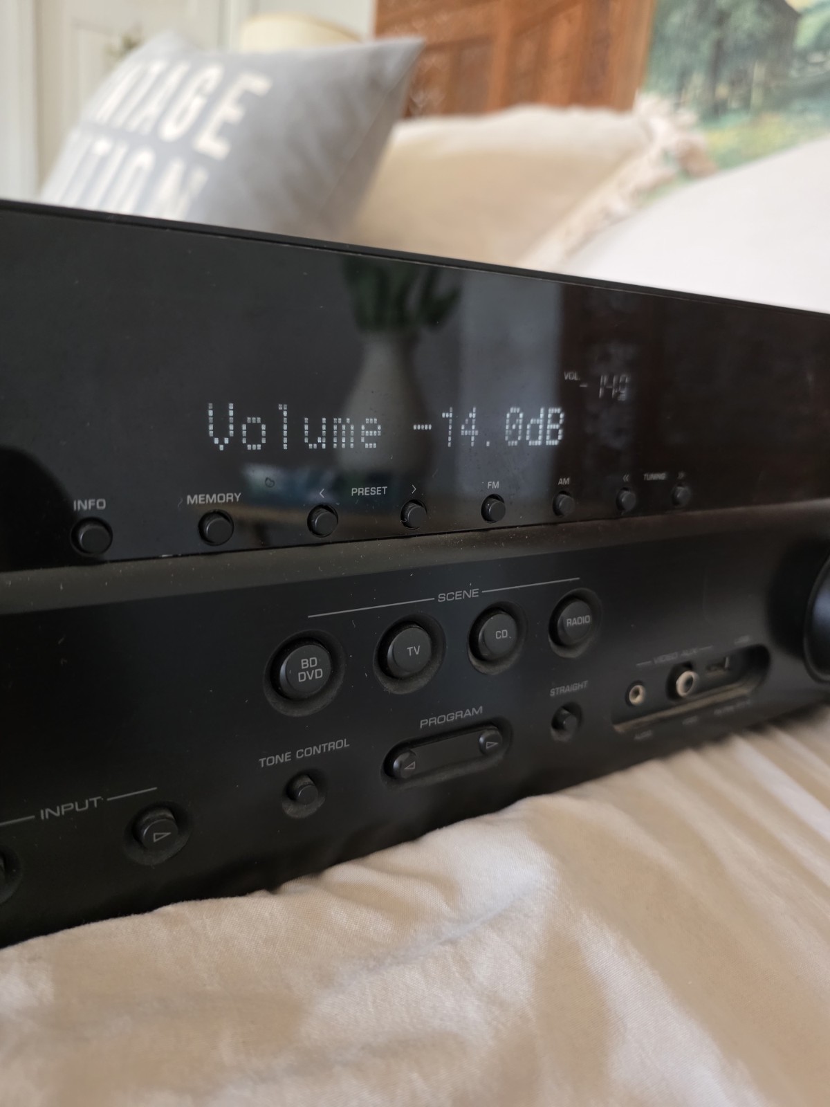 Yamaha Natural Sound AV Receiver RX-V373