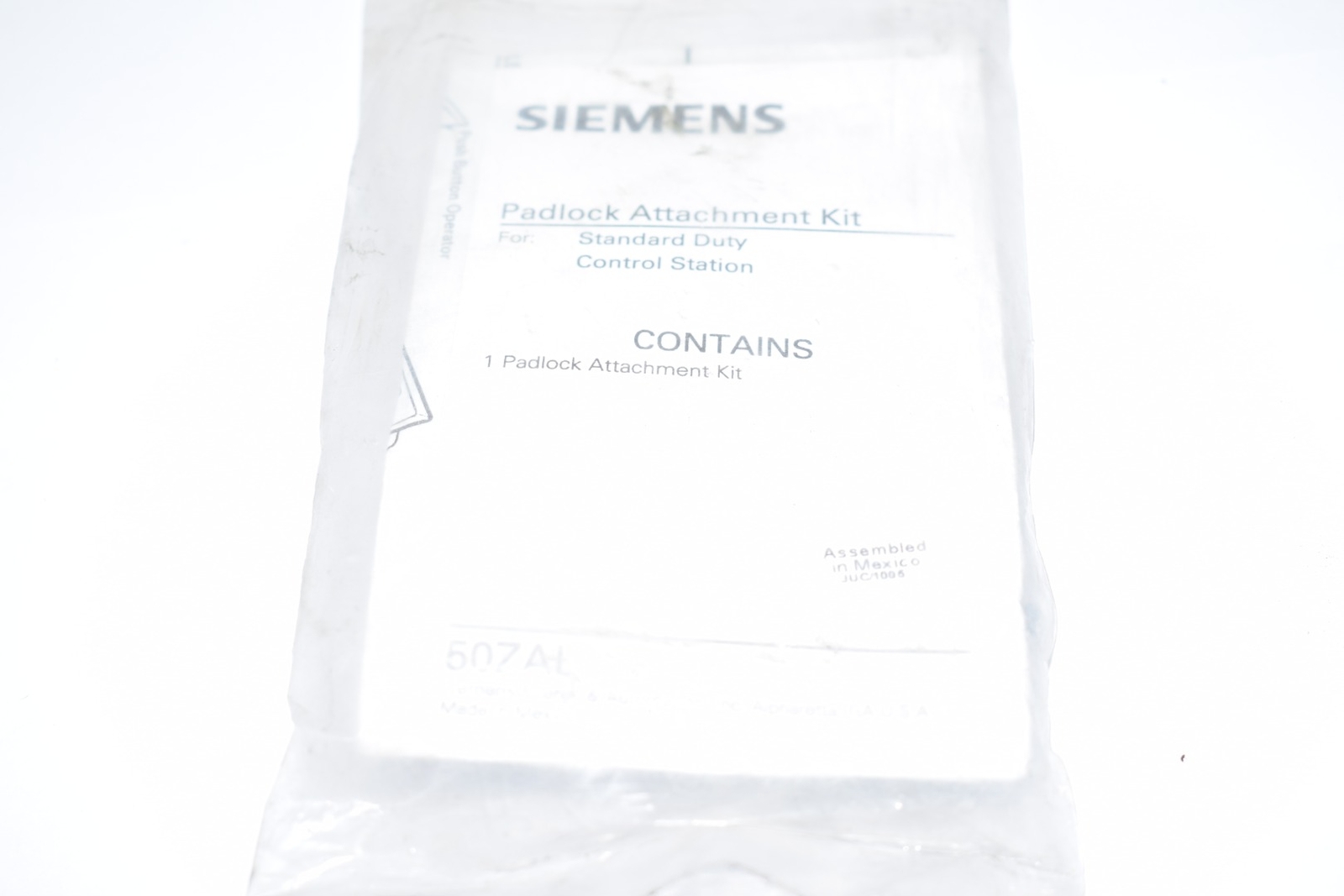 NEW Siemens 50ZAL KIT PADLOCK Attachment Kit