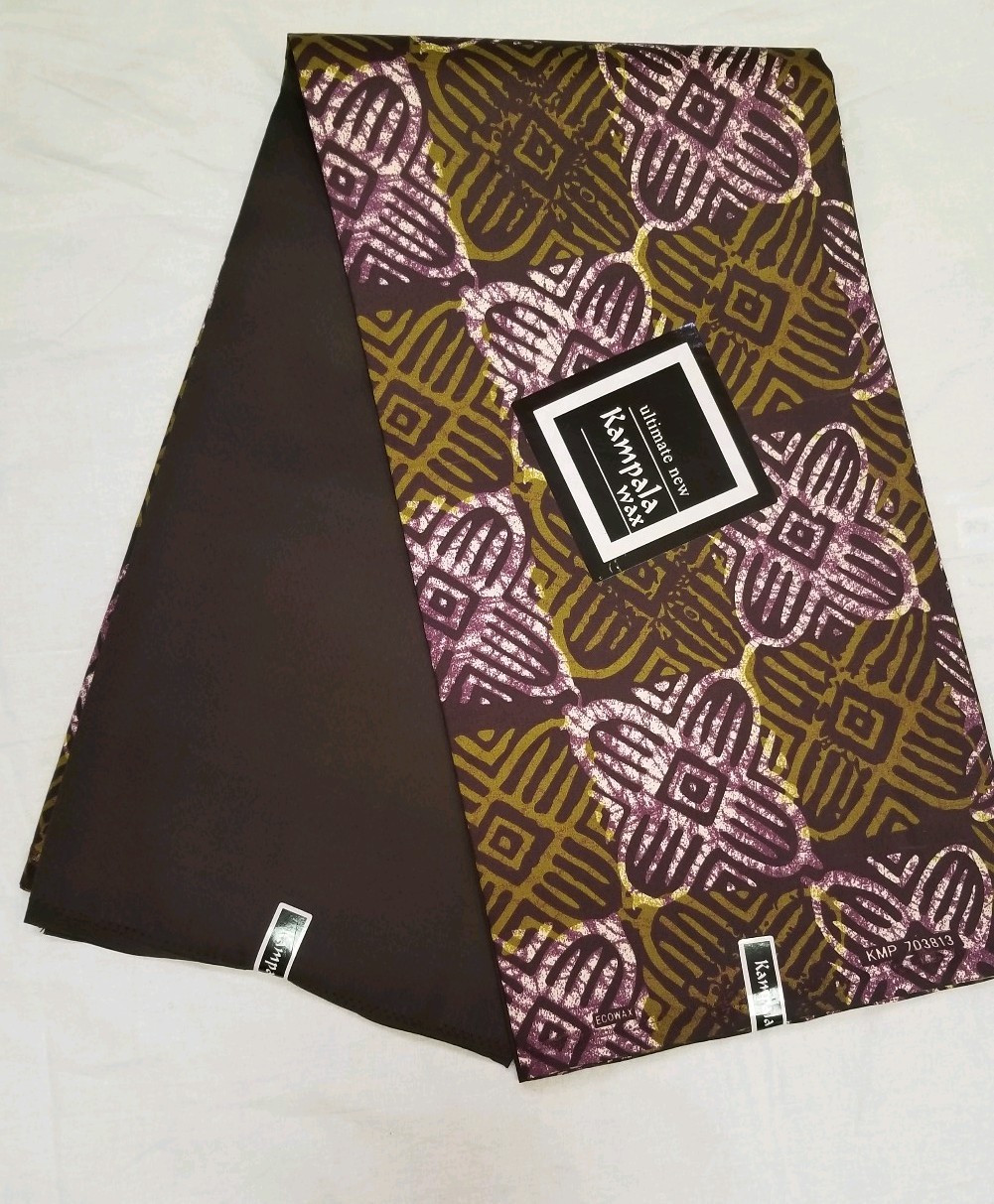 Africa wax  print, Batik design/ plain and pattern