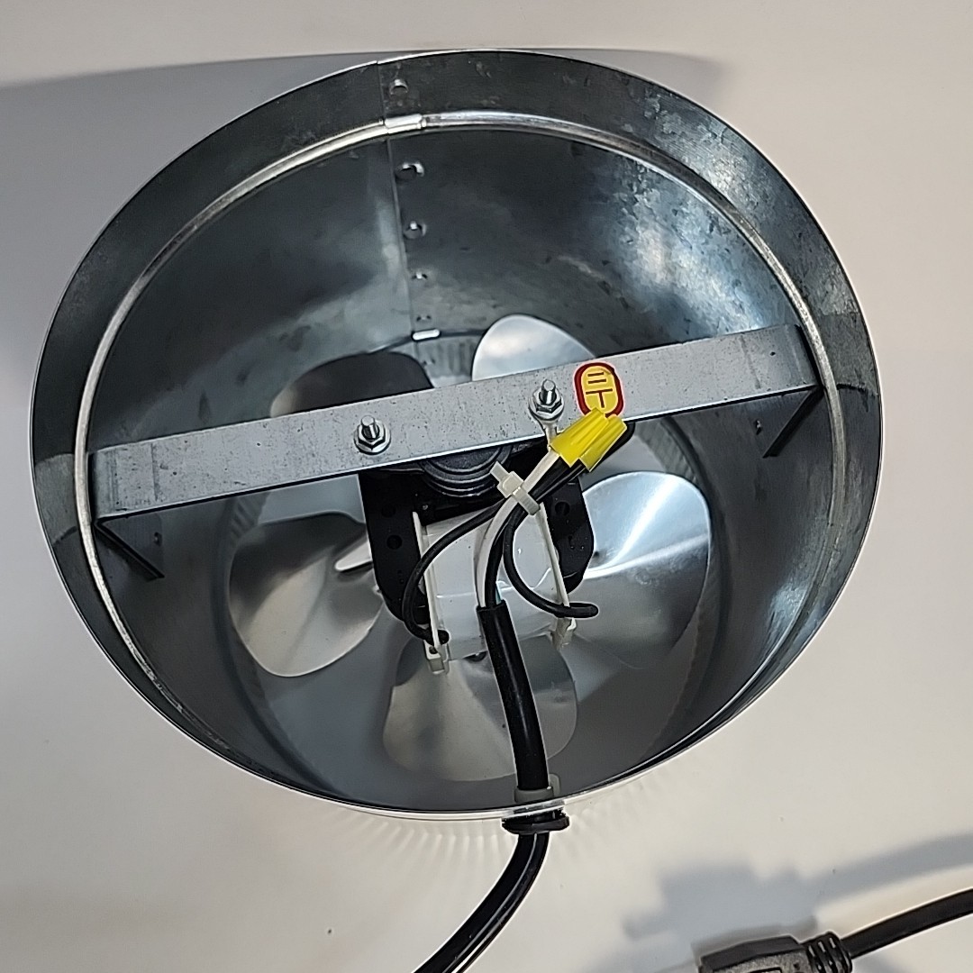 VenTech VT DF-8 DF8 Duct Fan, 400 CFM, 8"
