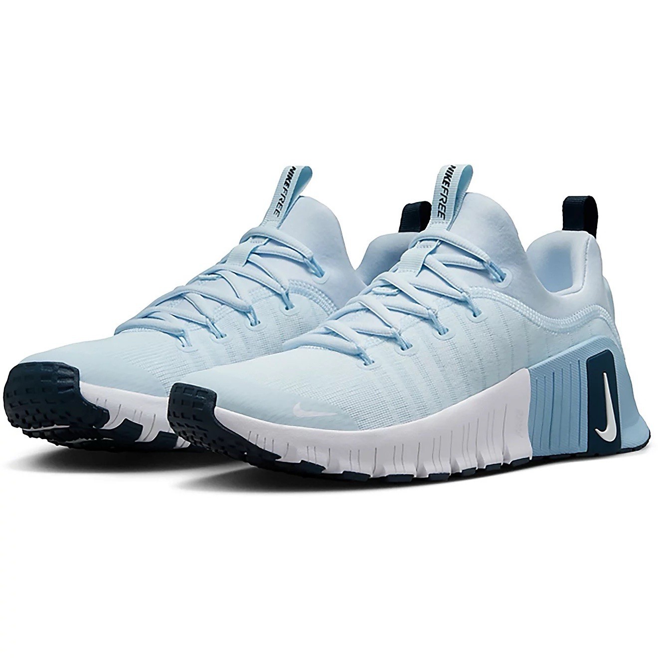 Women Nike Free Metcon 6 Workout Shoes Sneakers Blue Tint/White FJ7126-402