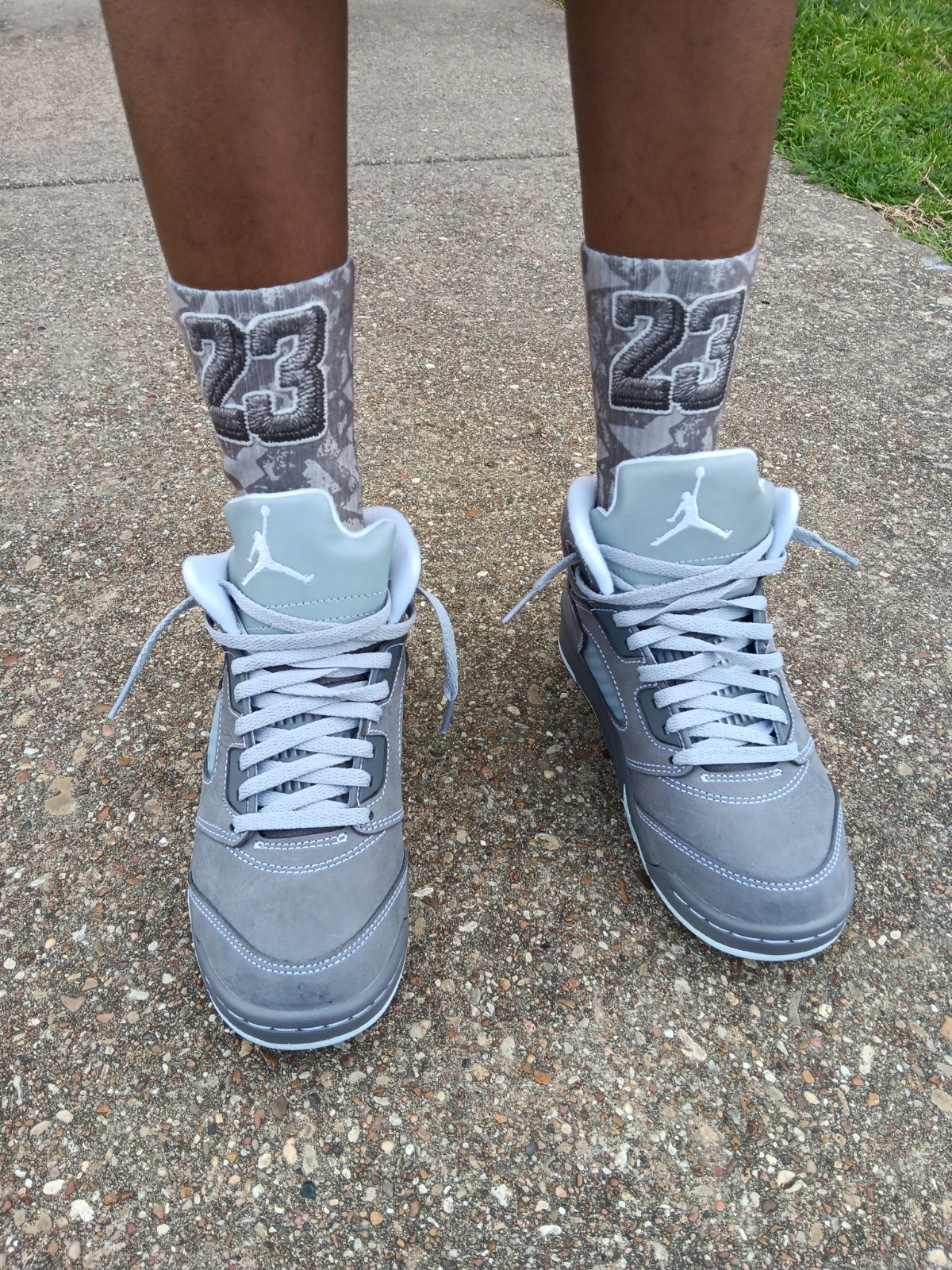 WOLF GREY 5S SOCKS