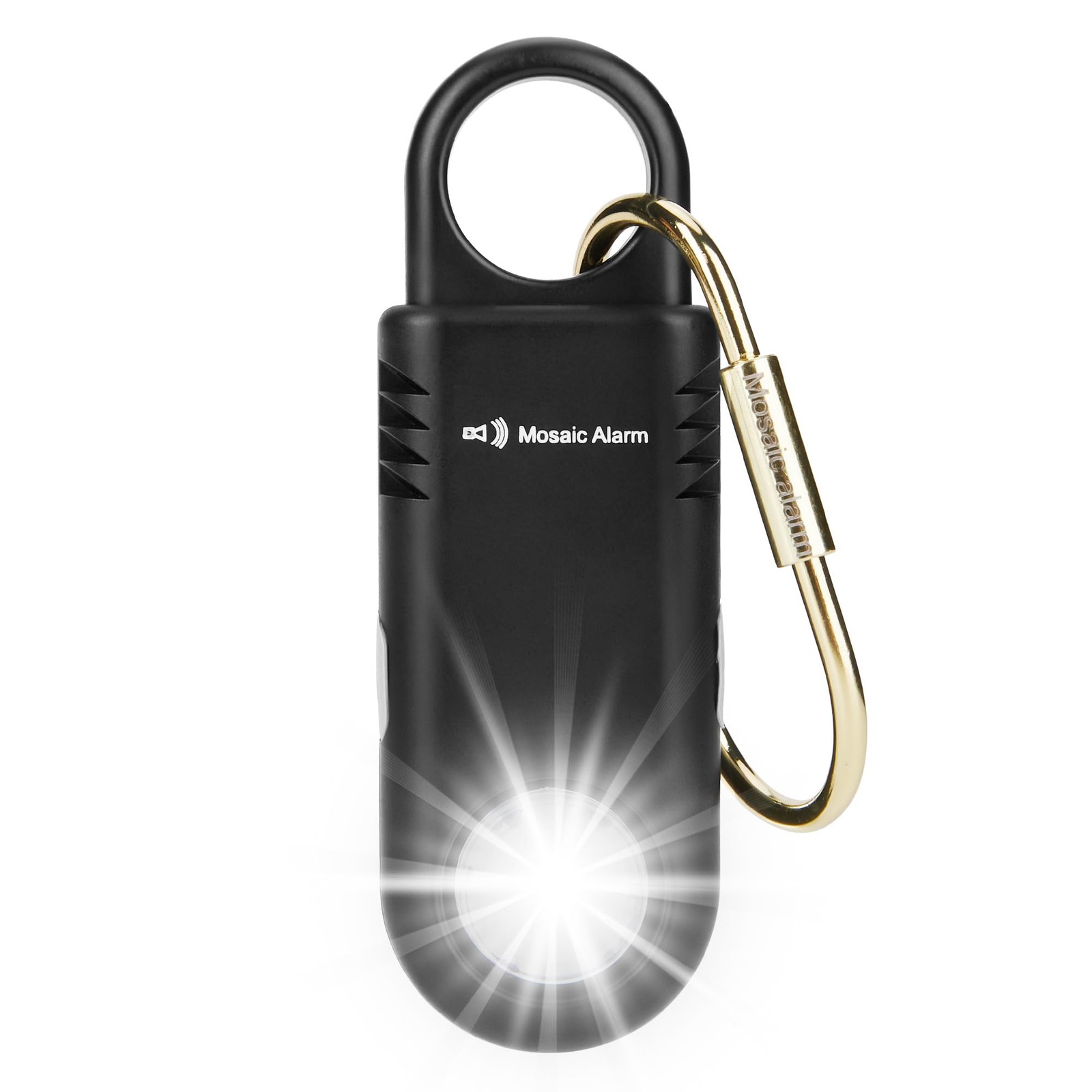 135dB Rechargeable Personal Safety Alarm Built-in Ultra-Bright Flashlight. No...